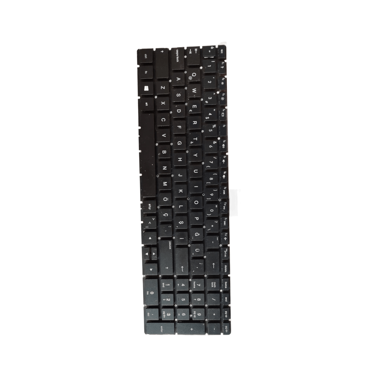 HP 15-BS 15-BW 15-RA 15-RB 250 G6 255 G6 Siyah Türkçe Q Klavye (KT-325) +Saç Koruma Demiri - Görsel 2