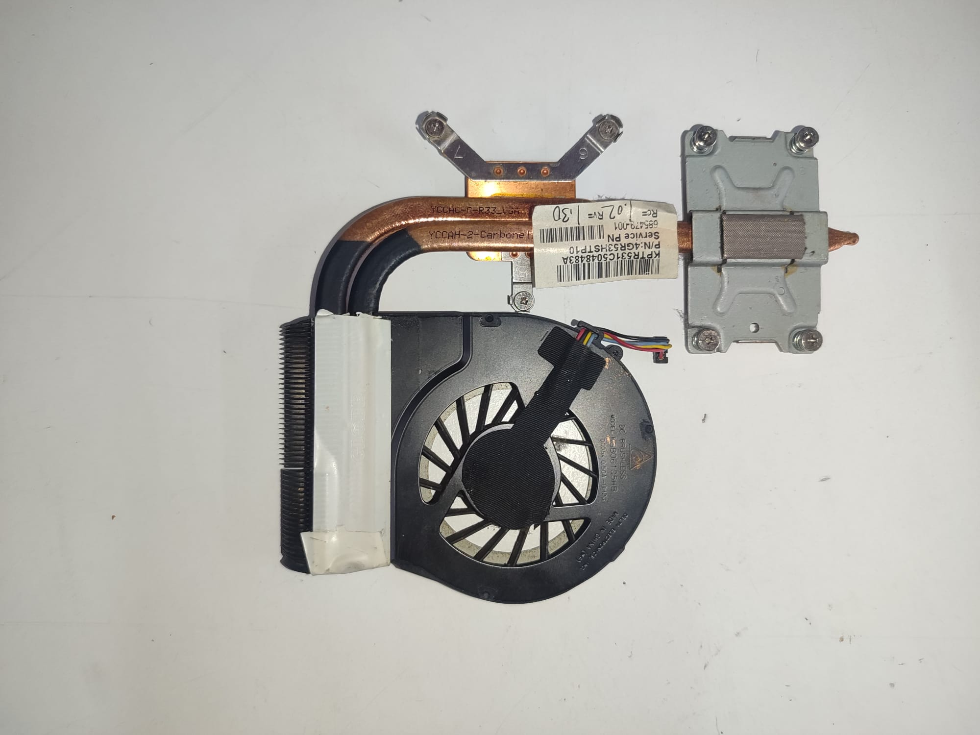 HP Pavilion G6 CPU Soğutucu Fan Komple (683259-001 / 683291-001) - Görsel 2