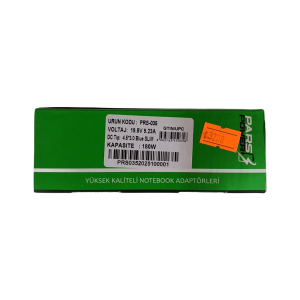 Pars Power PRS-035 Dell Uyumlu 19.5V 9.23A 180W Laptop Adaptörü (4.5x3.0mm Blue Slim)