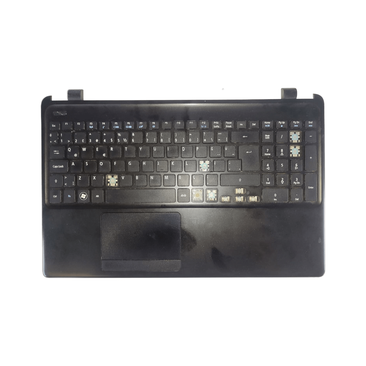 Acer Aspire E1-530 Z5WE1 Üst Kasa (Palmrest) Klavyeli Touchpadli